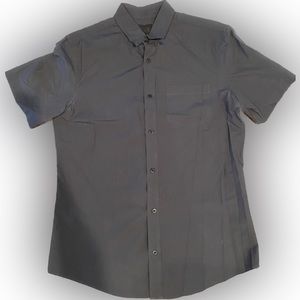 14th & Union Casual Men’s Medium Short Sleeved Button Down Shirt